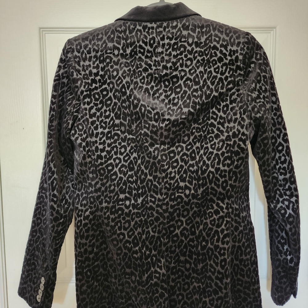 THE KOOPLES Velvet Leo black blazer - Picture 4 of 7